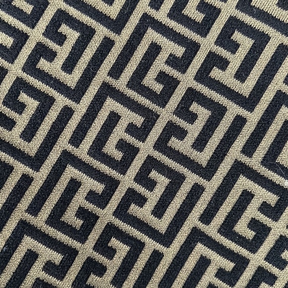 BALMAIN monogram knit skirt army green size 34 - Picture 2 of 5